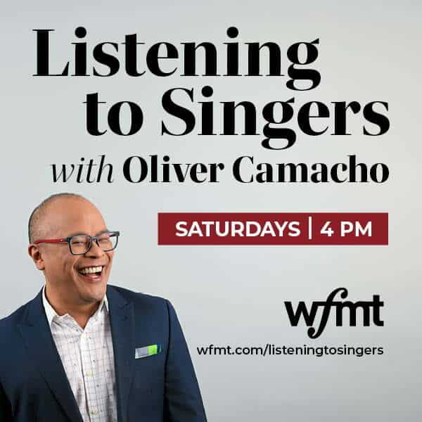WFMT listening to singers