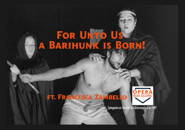 FOR-UNTO-US A BARIHUNK IS BORN