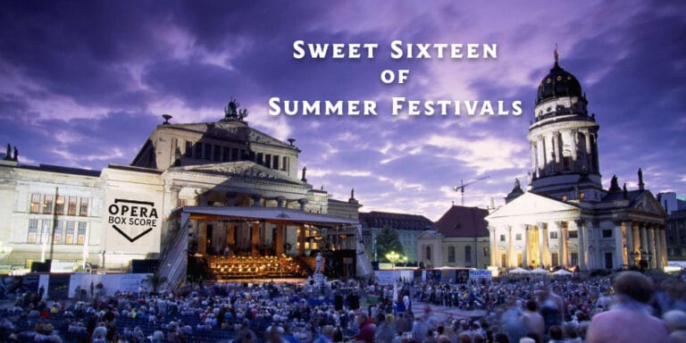 The Sweet Sixteen of Summer Festivals